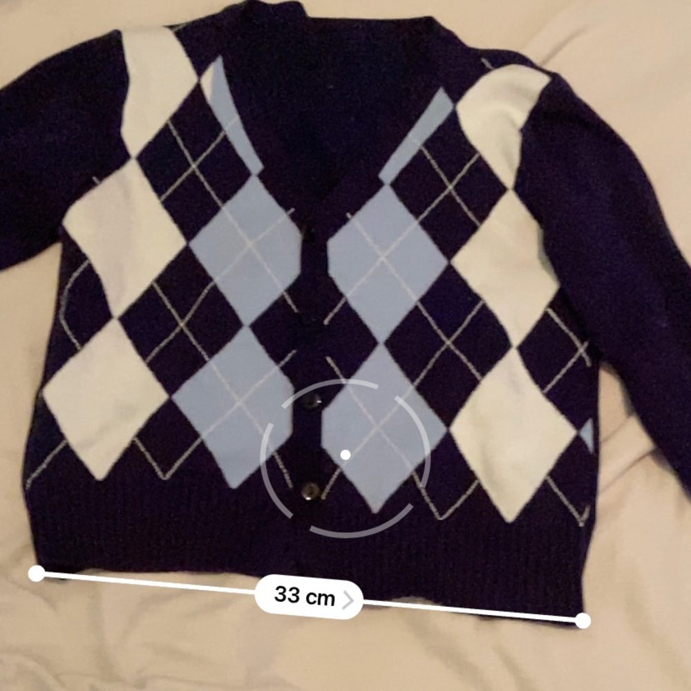 Popular plaid Sweater - Picture 3 of 3